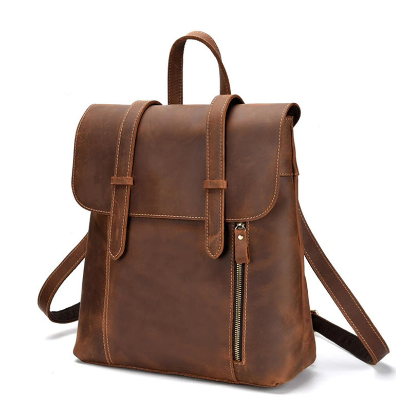 Sac à Dos Convertible En Toile – 13.4x13.4x6.7 Pouces – Transformable En Bandoulière Ou Fourre-tout – Style Vintage