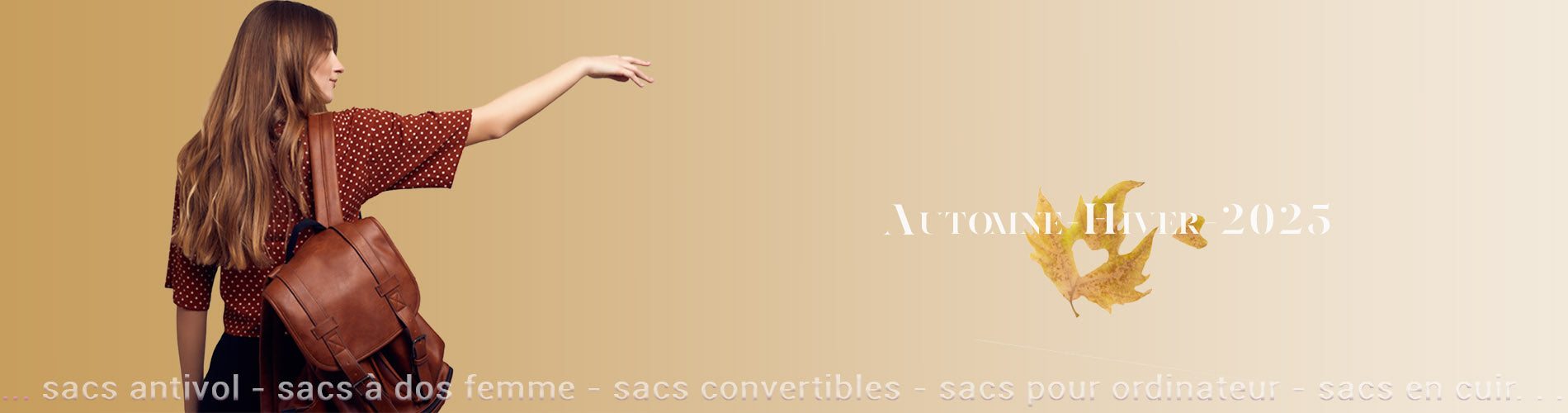 sacs à dos femme Looqita 2025 hiver