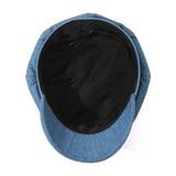 casquette-gavroche-femme-toile-Bess-interieur