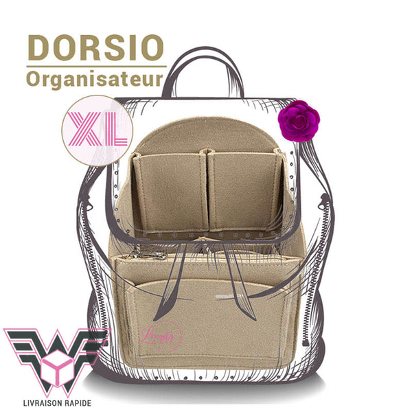 Yoillione Organisateur de Sac à main femme poids léger, Multi Poches Petit Sac Organiseur Gris, Bag in Bag Organizer Multi Poches Sac Interieur Yoillione Organisateur de Sac à main femme poids léger, Multi Poches Petit Sac Organiseur Gris, Bag in Bag Organizer Multi Poches Sac Interieur