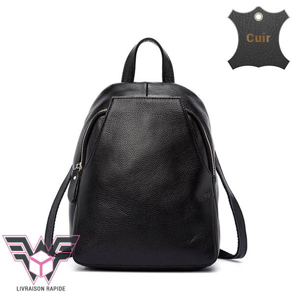 Zela petit sac à dos convertible cuir