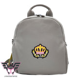 petit-sac-a-dos-femme-Queen-gris-rapide