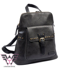 petit-sac-a-dos-femme-vintage-Verota-noir-rapide