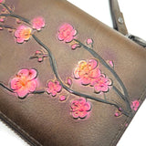 Sakura portefeuille cuir femme