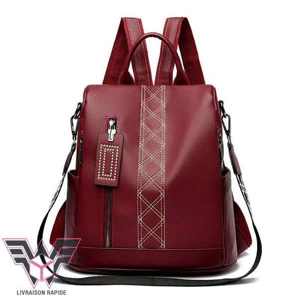 sac-a-dos-antivol-femme-Corfou-bordeaux