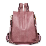 sac-a-dos-antivol-femme-Milano-rose-red