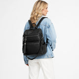 sac-a-dos-femme-Belem-noir-porte