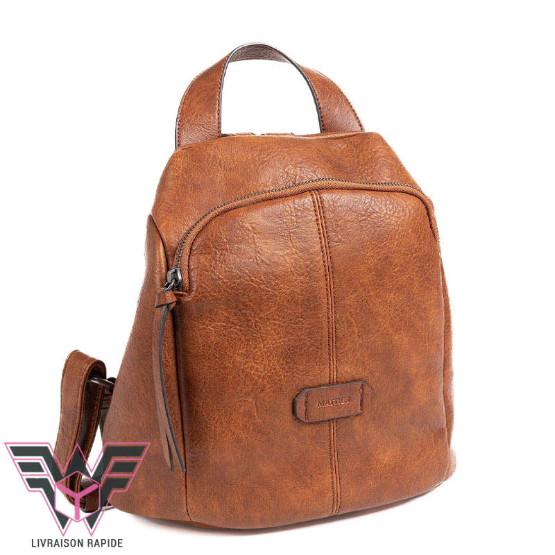 Angela sac à dos femme anti pickpocket Cuir simili