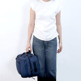 sac-a-dos-voyage-cabine-Pronto-bleu-porte3