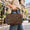 sacoche-ordinateur-femme-matelassee-Kelly-marron-glace-portee