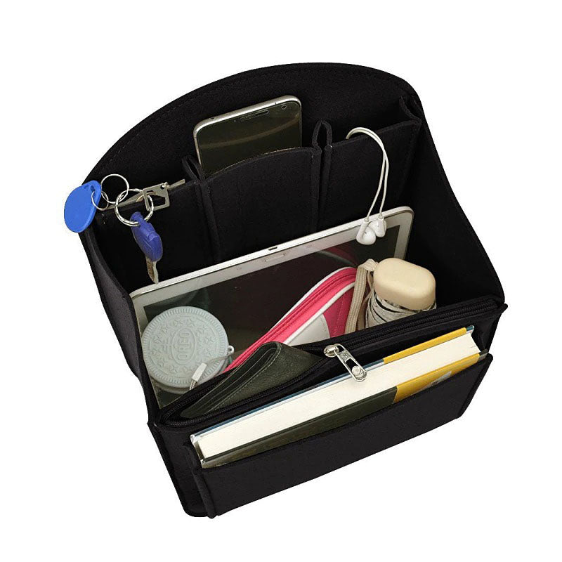 HOYOFO Mini Organiseur De Sac à Dos En Nylon Léger Bleu Clair - Rangement Pratique Pour Voyage Et Quotidien