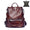 Sonora sac antivol femme cuir vintage